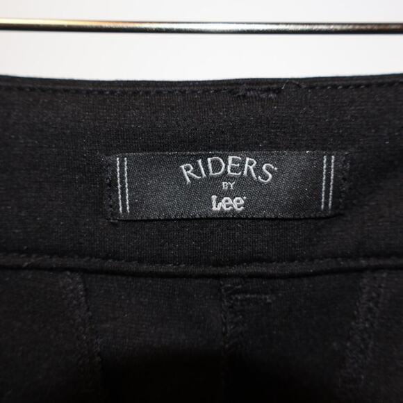Riders by Lee Straight Leg Black Polyester Work pants SZ 16M - Picture 4 of 13
